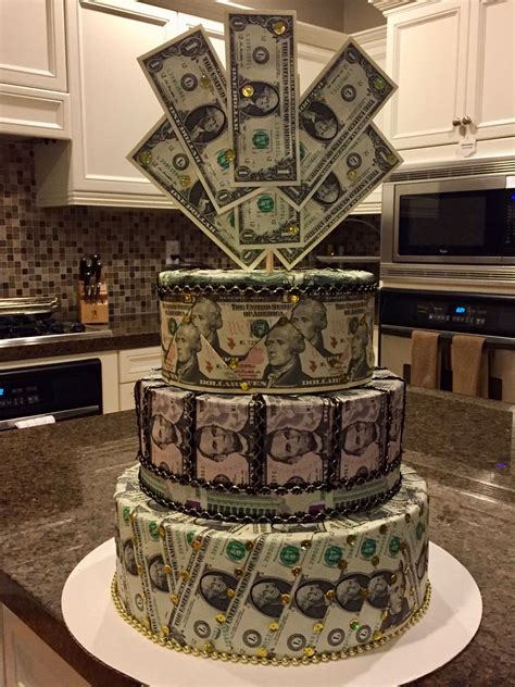 Pin By Julia Matthews On Crafts Money Cake Money Birthday Cake
