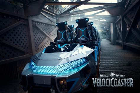 Photos New Images Surface Of Jurassic World Velocicoaster Ride Vehicles At Universals Islands