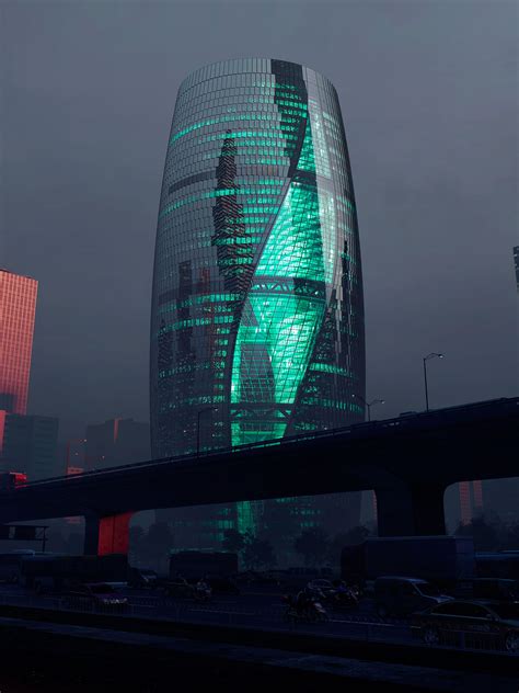 Zaha Hadid Architects Presents Leeza Soho Skyscraper In Beijing Metalocus