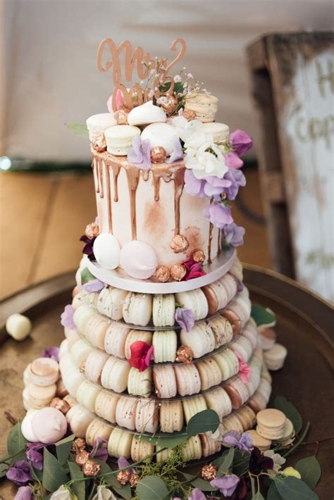 Trendy And Unique Macaron Tower Wedding Cakes Weddingomania