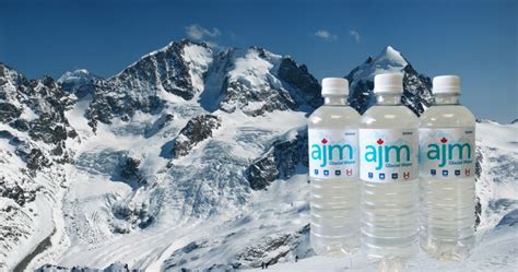 Canadian Premium Glacial Bottled Water Ajm Glacial Water 500ml