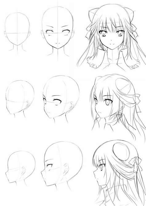 Drawing Heads Drawing Poses Face Drawing Drawing Tips Drawing