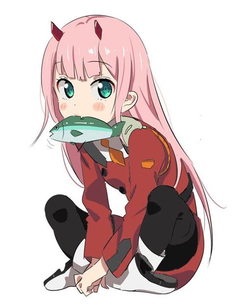 Little Zero Two Would Like Some Food Zerotwo