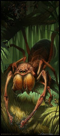 Concept Artist Illustrator Arte De Monstro Aranha Gigante Monstros
