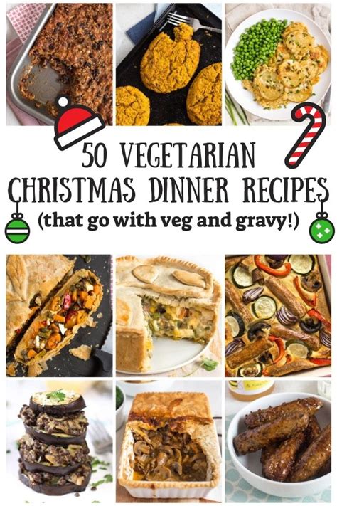 50 Vegetarian Christmas Dinner Recipes Christmas Food Dinner