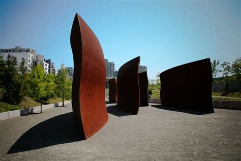 Seattle Sculpture Park Richard Serra Sculpture Seattle Ol Flickr