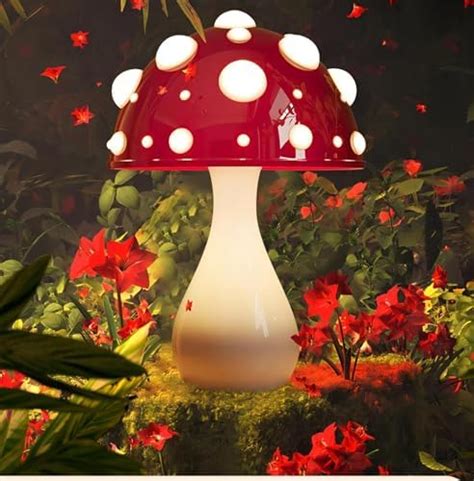 Mushroom Lamp Mushroom Led Plug In Night Lightenergy Saving