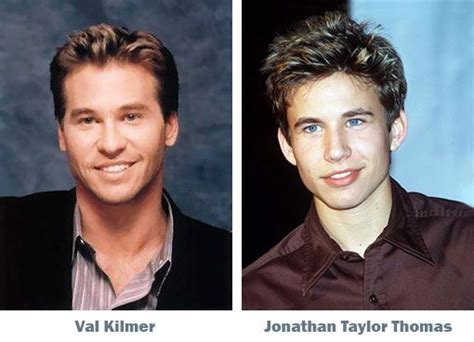 Shannon doherty, val kilmer, and screech all got cancer. Look Alikes Val Kilmer and Jonathan Taylor Thomas ...