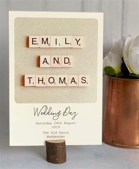 Wedding Day Gift Personalised Wedding Gift Gift For The | Etsy