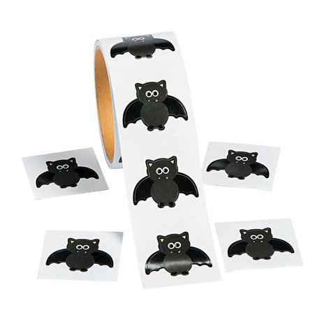 Bat Stickers Oriental Trading Halloween Party Favors Halloween
