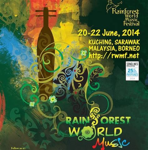 Rainforest world music festival 2016 takes place august 5th to 7th, 2016. Rainforest World Music Festival 2014 - Asian Itinerary