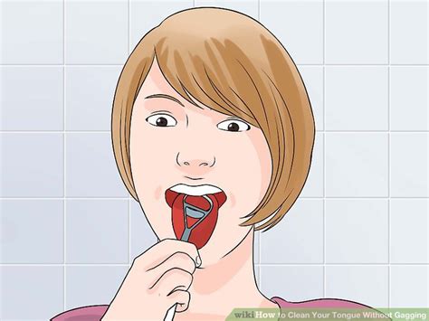 These tools have ridges that you need to rub your tongue with to remove bacteria, germs and plaque. 3 Ways to Clean Your Tongue Without Gagging - wikiHow