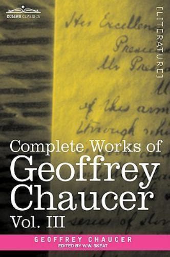 Complete Works Of Geoffrey Chaucer The House Of Fame By Geoffrey