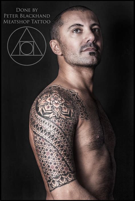 Arab Mandala Sleeve Tattoo By Peter Blackhand By Meatshop Tattoo On