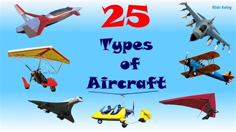 Types Of Aircraft 25 Types Of Airplanes Types Of Air Vehicles