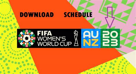 Fifa Women S World Cup Schedule Pdf Download