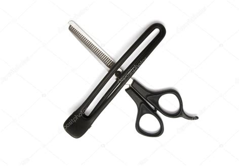 Understand how to achieve certain styles and tips and tricks that will make home hair cutting easier. Haircut tools — Stock Photo © kirrus77 #4315077