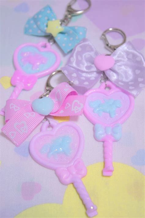 Kawaii Keychains Kawaii Accessories Kawaii Toys Bubblegum Pink