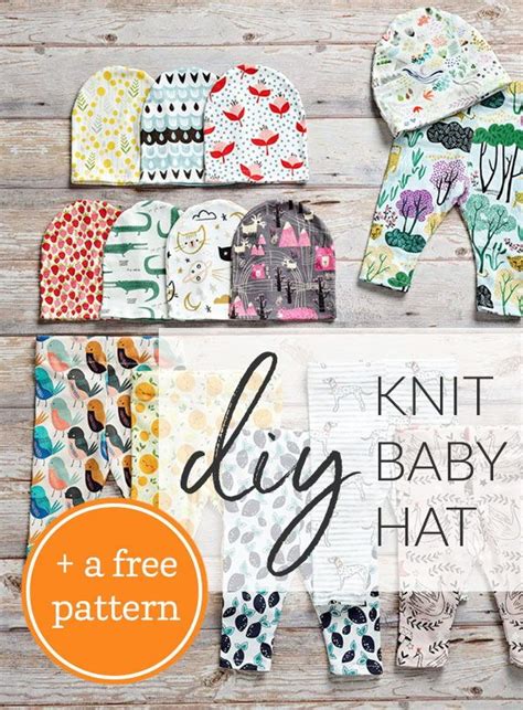 Diy Baby Hat Sewing Pattern And Tutorial Knit Baby Hat Artofit