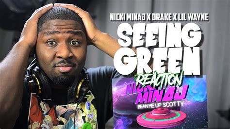 Nicki Minaj Drake Lil Wayne Seeing Green Audio Reaction Youtube