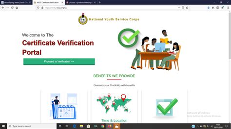 How To Verify My Nysc Certificate Online Haba Naija