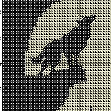 Looking for an advice video on how to design cross stitch patterns? Howling Wolf Cross Stitch Pattern - Daily Cross Stitch