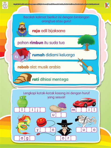 Modul belajar membaca untuk anak tk - photospna