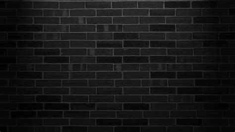 Grayscale Brick Wall Wallpaper Minimalism Pattern Monochrome Bricks