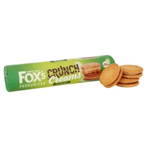 Foxs Ginger Crunch Creams 200g A Taste Of Home
