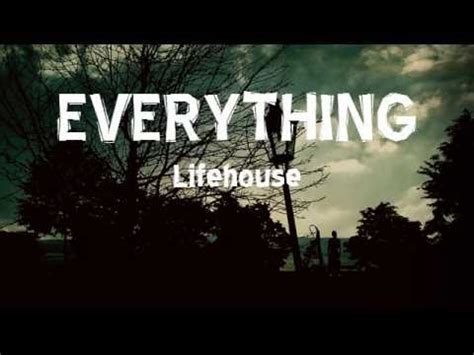 'cause it's you and me and all of the people with nothing to do, nothing to lose and it's you and me and all of the people and i don't. everything - lifehouse with lyrics.mp4 - YouTube