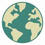Earth Globe Flat Icon Transparent Svg Vector