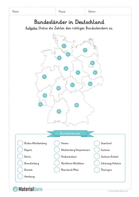 Ausdrucken und lernen, wie schön bunt unser kontinent ist! Stumme Deutschlandkarte Zum Ausdrucken