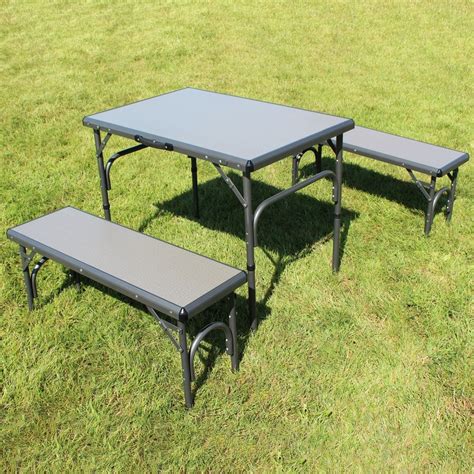 Folding table and bench set. Outdoor Revolution Camping Table & Bench Set - Camping ...
