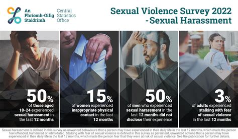 Sexual Violence Survey 2022 Sexual Harassment Central Statistics Office