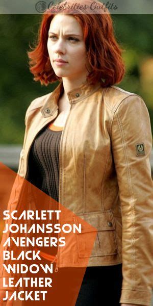 Scarlett Johansson The Avengers Natasha Romanoff Tan Jacket