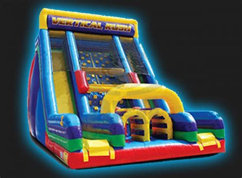 Vertical Rush Slide Obstacle Course Sunshine Party And Event Rental