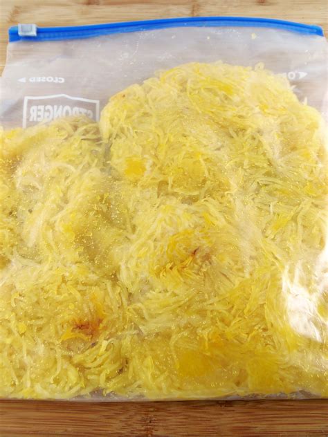 What Is The Right Way To Freeze Spaghetti Squash Recipe Squash