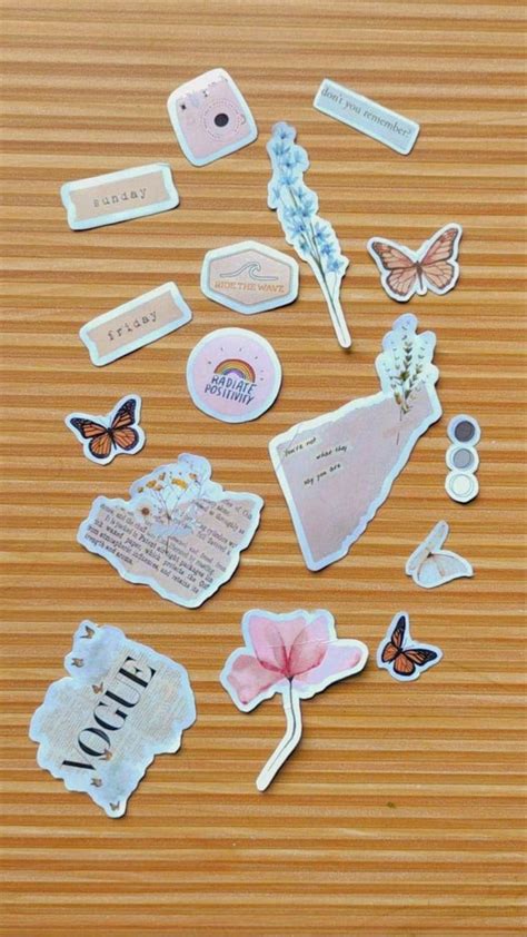 Aesthetic Stickers For Journaling🦋 An Immersive Guide By Purva