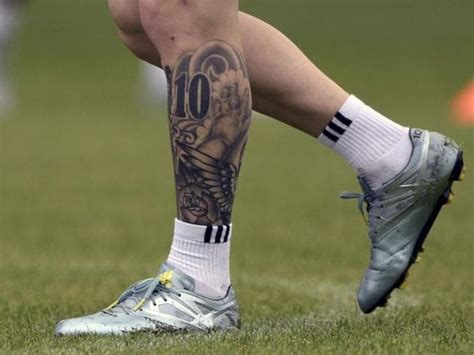 Like many footballers, lionel messi has taken part in the tattoo craze for a long time. Lionel Messi's latest tattoo, all Messi's tattoos | Perth Now