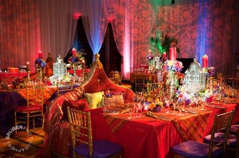 Moroccan Style Tablescape Tent Decorations Indian Wedding Color