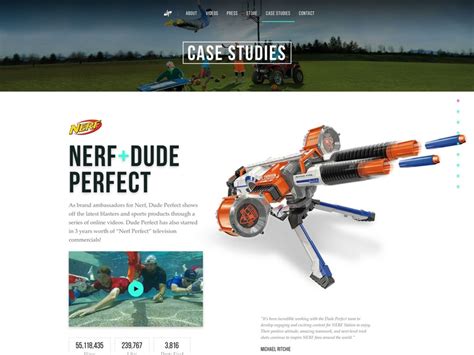 dude perfect and bass pro by caleb sylvest for spacetime on dribbble