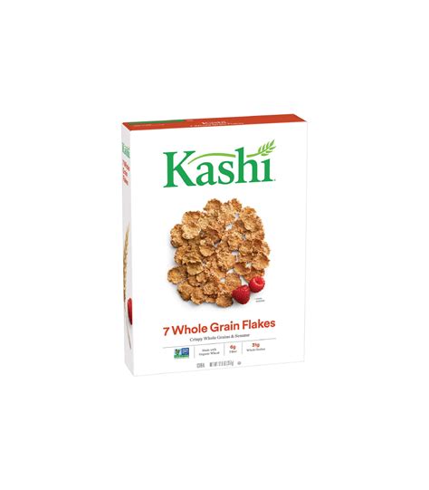 Kashi Organic Cereal 7 Whole Grain Flakes Pink Dot