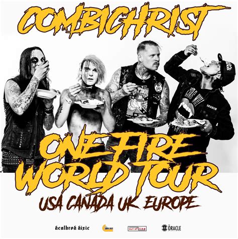 Combichrist One Fire World Tour 2019 • Metalde