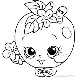 Free shopkins coloring pages apple blossom lineart printable for kids and adults. Birthday Betty Shopkins Coloring Page - Free Shopkins ...
