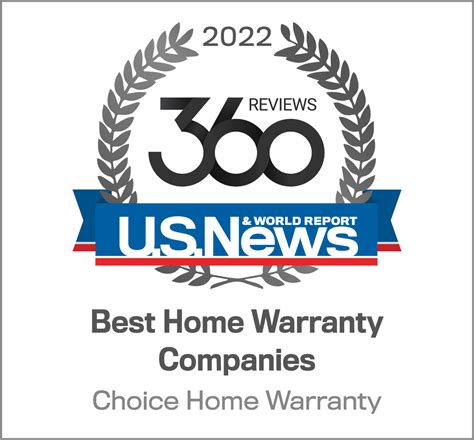 Us News And World Reports 360 Reviews Names Choice Home Warranty Among