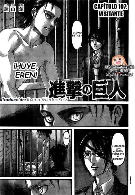 Read chapter 139.000 of shingeki no kyojin spoilers & raw manga online on ww7.readsnk.com for free. SPOILERS! Shingeki no Kyojin - 107 | Wiki | •Anime de ...
