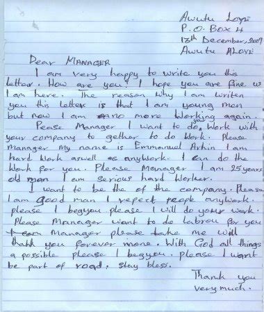 Should a foreign employee need to remain in nigeria for more than two years, your company needs to be aware of the process for renewing their cerpac. iNaija: LETTER OF THE DAY: Application for Employment