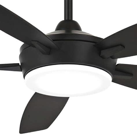 52 Minka Aire Espace Coal Led Ceiling Fan With Remote Control 86v13