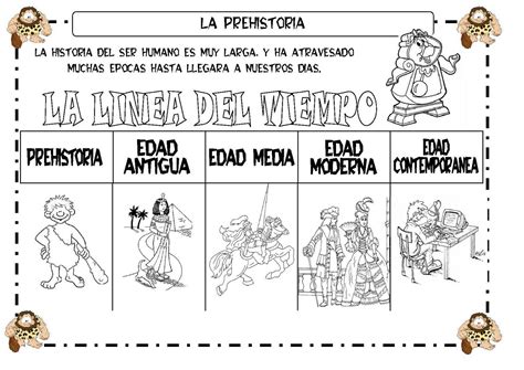 Clase De Infantil Fichas De La Prehistoria Prehistoria Pinterest