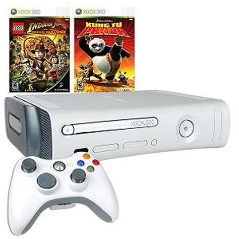 Microsoft Xbox 360 Pro System W60gb Hdd Hdmi Port Wireless Controller Headset And 2 Games Tanga